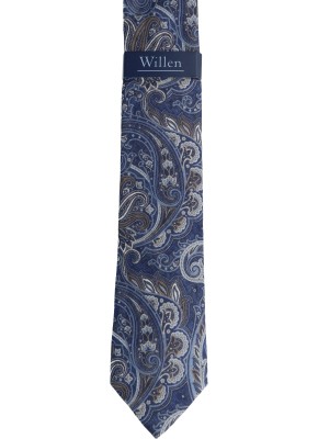 Willen Krawatte Paisley All-Over 7,5cm