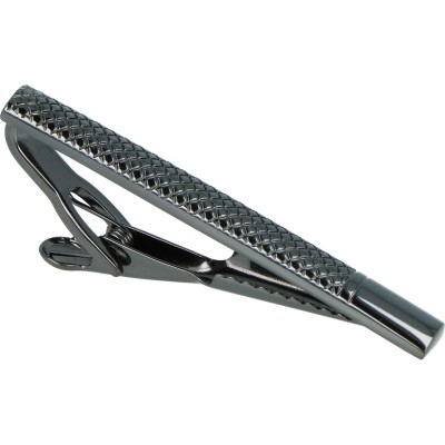 Willen Krawattennadel Riffeloptik Gunmetal