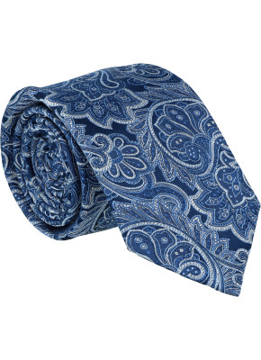 Willen Krawatte Marine Paisley