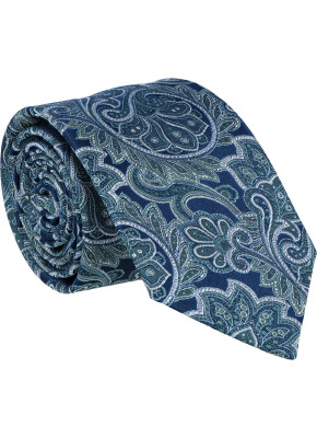 Willen Krawatte Marine Paisley